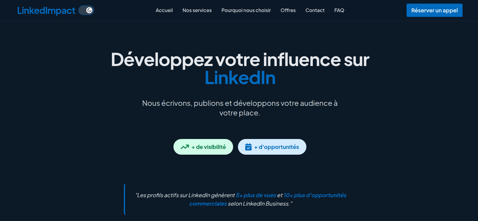 LinkedImpact - Desktop 5