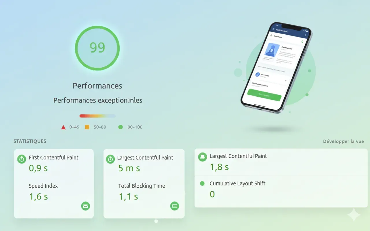 WebSentinel atteint 98/100 sur Google PageSpeed Insights : décryptage de nos Core Web Vitals